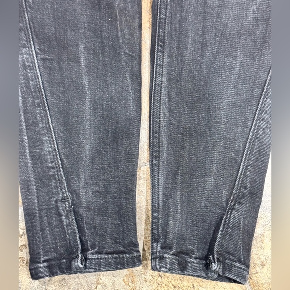 All Saints Mast Twisted Skinny Jeans. Washed black. Size 28w - Picture 5 of 6
